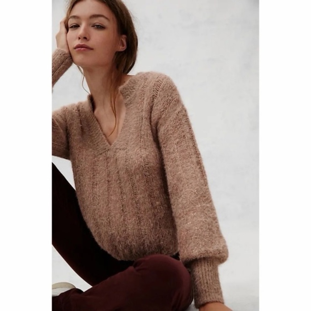 Anthropologie Pilcro Maggie Cozy Knit Sweater